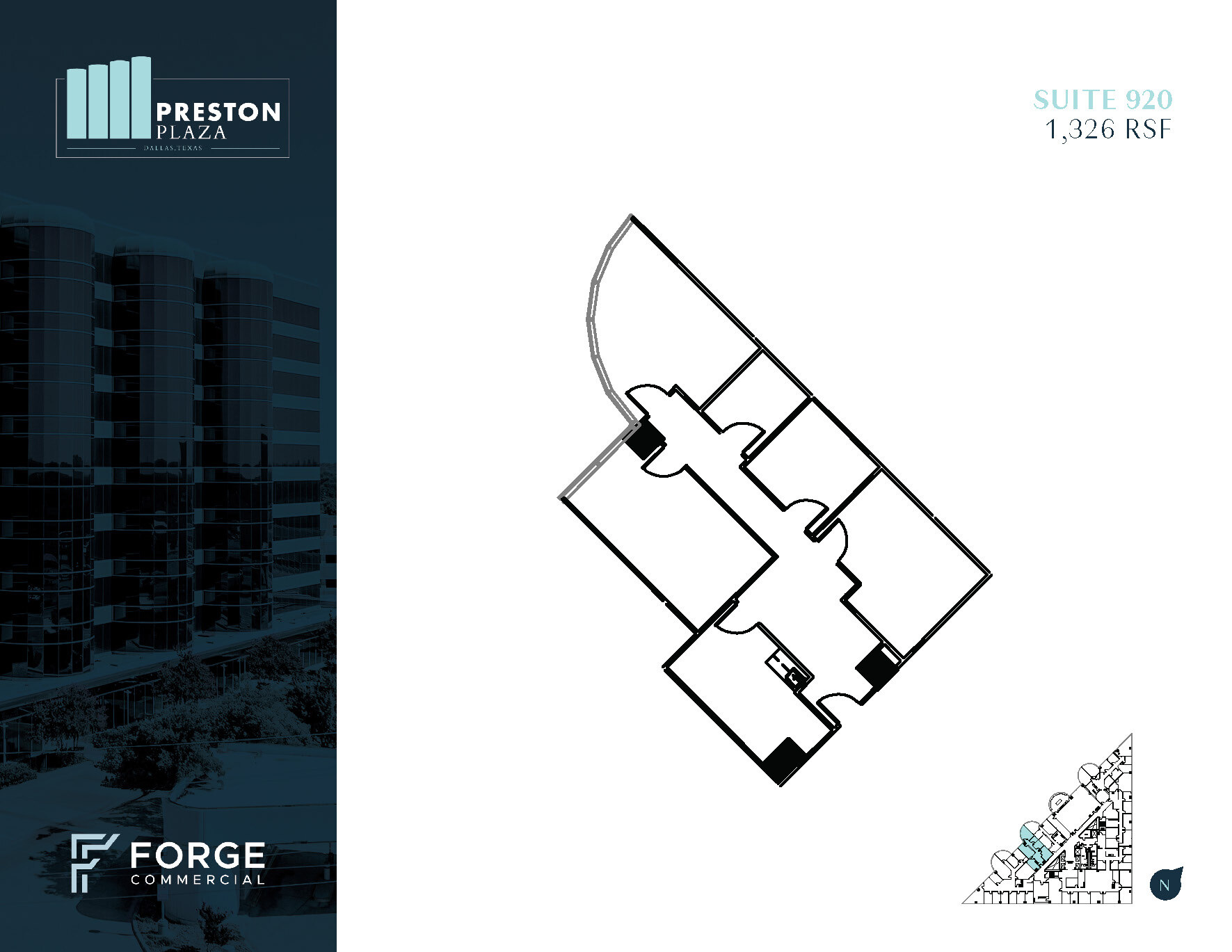 17950 Preston Rd, Dallas, TX for lease Floor Plan- Image 1 of 1