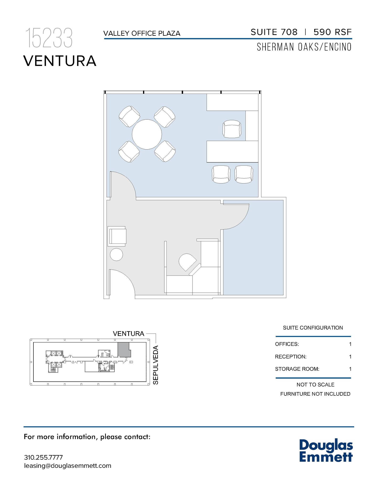 15233 Ventura Blvd, Sherman Oaks, CA for lease Floor Plan- Image 1 of 1