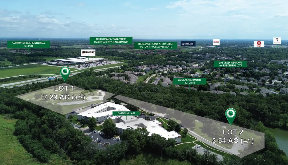 Granby Land portfolio of 2 properties for sale on LoopNet.com - Aerial - Image 3 of 5