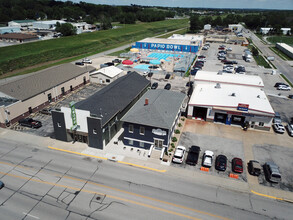 233 S Washington St, Papillion, NE - aerial  map view