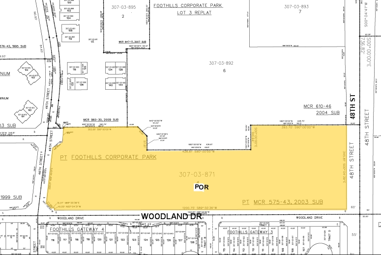 15905 S 46th St, Phoenix, AZ for sale - Plat Map - Image 1 of 1