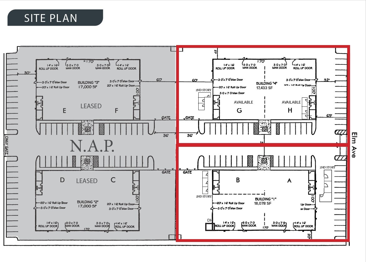 10560 Elm Ave, Fontana, CA for lease Floor Plan- Image 1 of 1