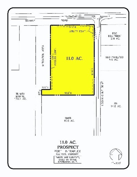 Seaway Rd, Gulfport, MS for sale - Plat Map - Image 1 of 1