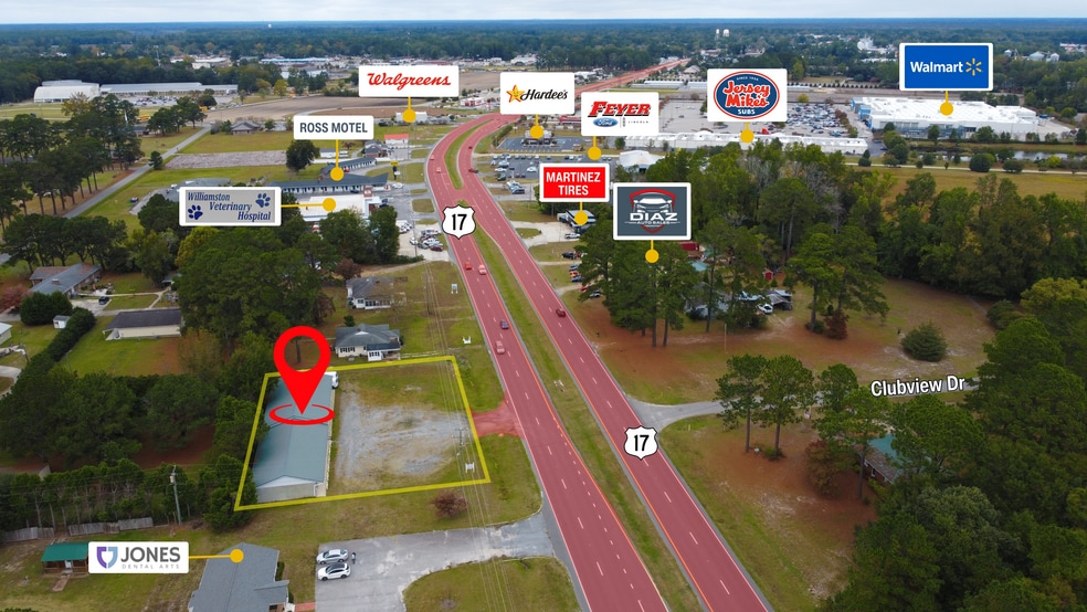 1886 US HWY 17, Williamston, NC for sale - Building Photo - Image 1 of 23