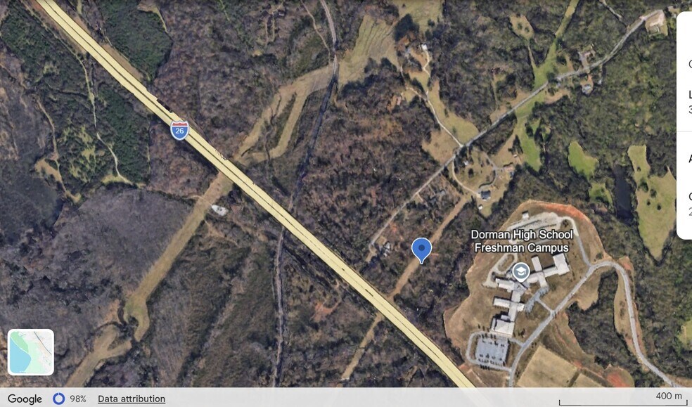 00 Bulman Rd, Roebuck, SC for sale - Aerial - Image 2 of 4