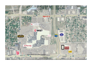 3701 W Division St, Saint Cloud, MN - aerial  map view