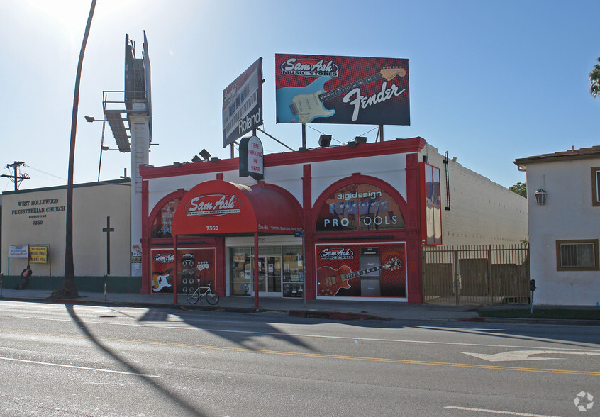 7360 W Sunset Blvd, Los Angeles, CA for lease - Building Photo - Image 3 of 4