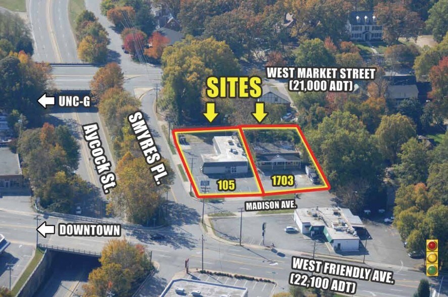 105 Smyres Pl, Greensboro, NC for lease - Building Photo - Image 2 of 8