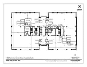 1155 Perimeter Ctr W, Atlanta, GA for lease Floor Plan- Image 1 of 1