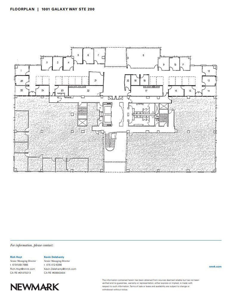 1001 Galaxy Way, Concord, CA for lease Floor Plan- Image 1 of 1