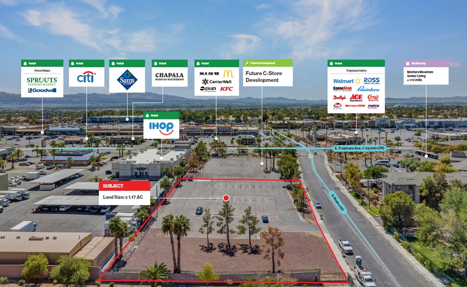 3210 E Tropicana Ave, Las Vegas, NV for sale - Primary Photo - Image 1 of 1