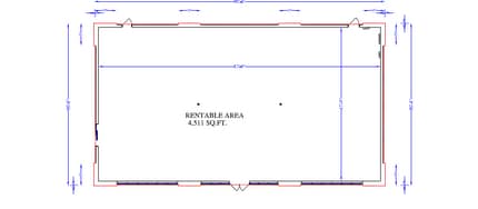 2440 Division Ave NW, Medicine Hat, AB for lease Floor Plan- Image 1 of 5