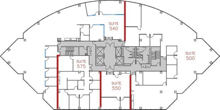 4660 La Jolla Village Dr, San Diego, CA for lease Floor Plan- Image 1 of 1