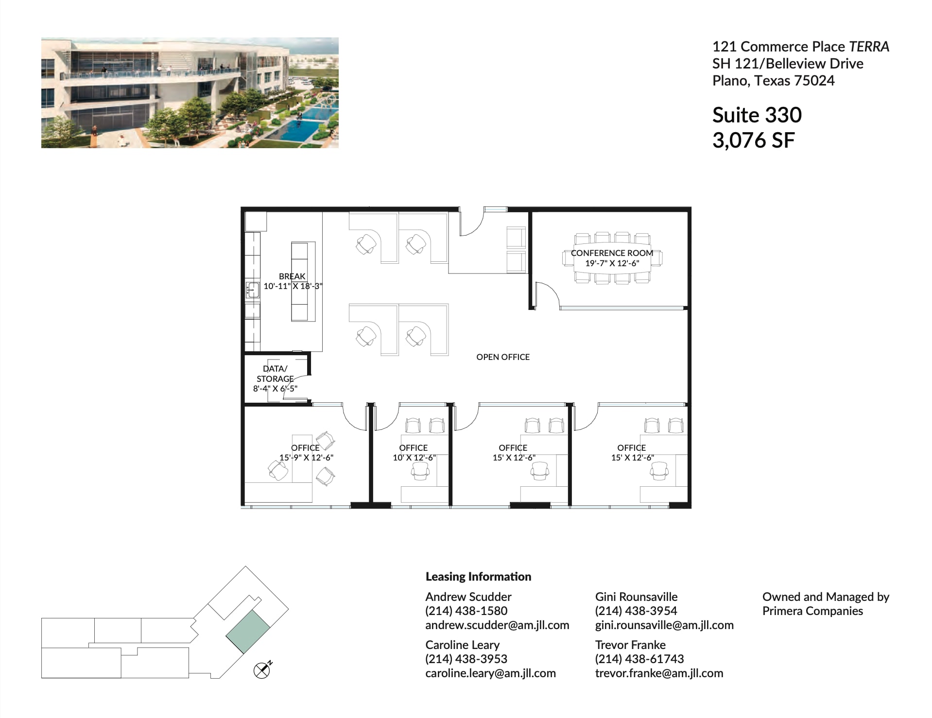 8560 Belleview Dr, Plano, TX for lease Floor Plan- Image 1 of 2
