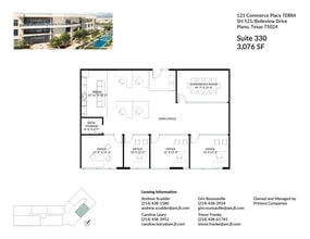 8560 Belleview Dr, Plano, TX for lease Floor Plan- Image 1 of 2