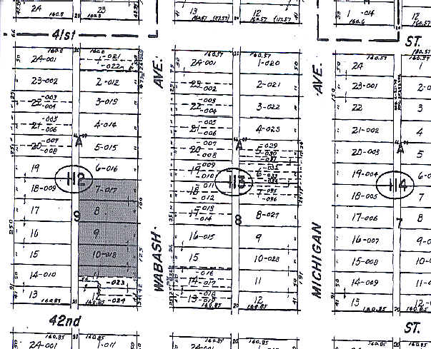 4130-4150 S Wabash Ave, Chicago, IL for lease - Plat Map - Image 2 of 11