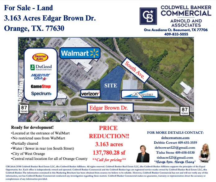 000 Edgar Brown Dr, Orange, TX for sale Building Photo- Image 1 of 7