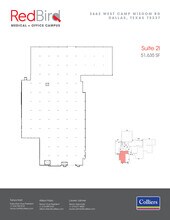 3662 W Camp Wisdom Rd, Dallas, TX for lease Floor Plan- Image 2 of 4