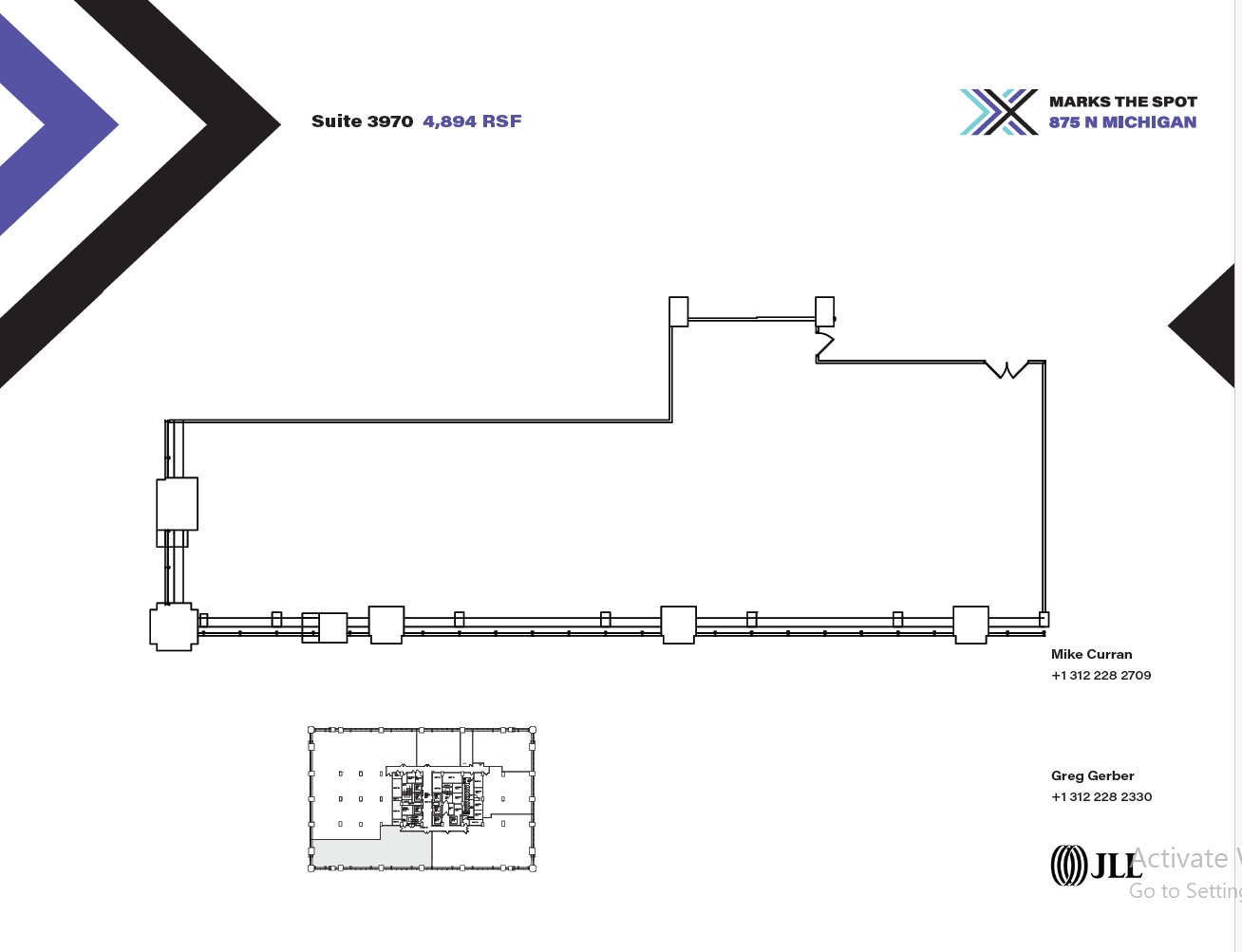 875 N Michigan Ave, Chicago, IL for lease Floor Plan- Image 1 of 1