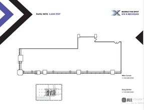 875 N Michigan Ave, Chicago, IL for lease Floor Plan- Image 1 of 1