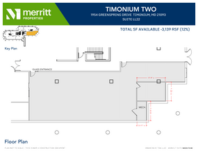 1966 Greenspring Dr, Timonium, MD for lease Floor Plan- Image 1 of 1