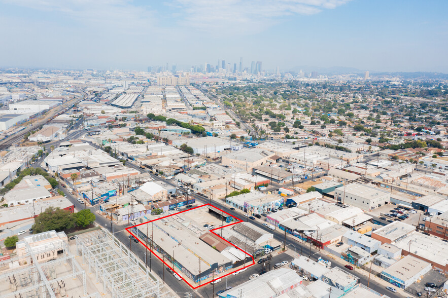 3447 E 15th St, Los Angeles, CA for lease - Aerial - Image 2 of 7