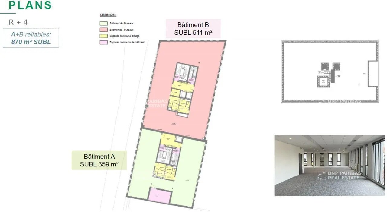 Office in Villeurbanne for lease Floor Plan- Image 1 of 18