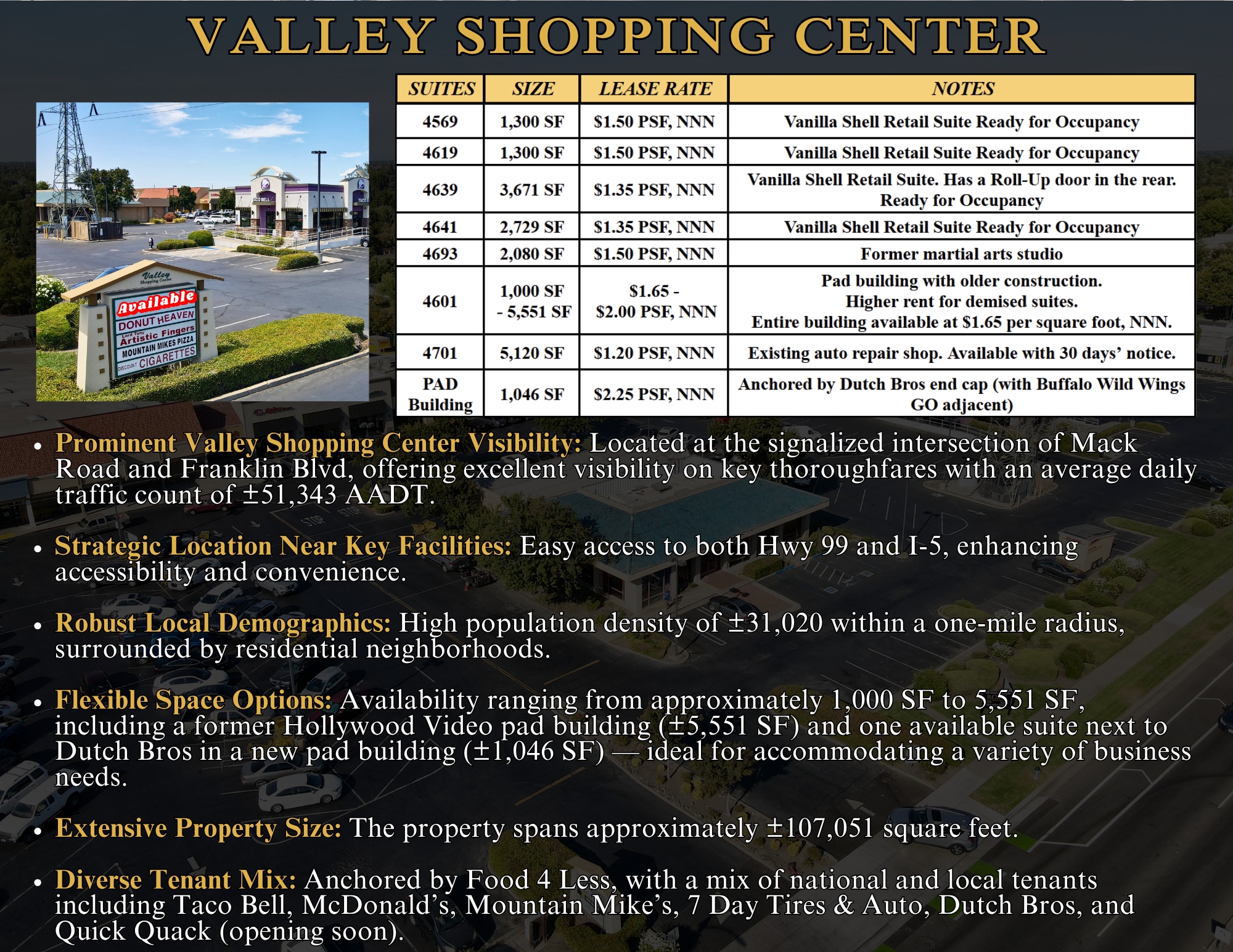 4551-4701 Mack Rd, Sacramento, CA for lease Interior Photo- Image 1 of 2