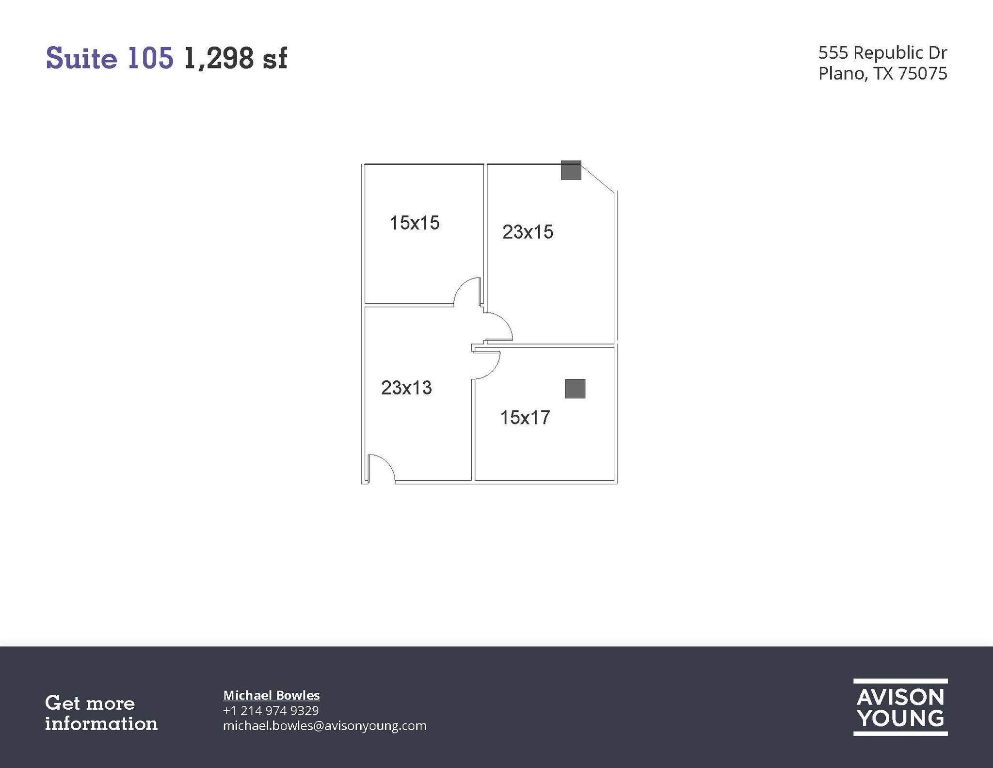 555 Republic Dr, Plano, TX for lease Floor Plan- Image 1 of 1