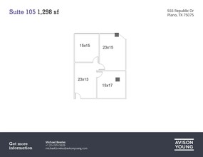 555 Republic Dr, Plano, TX for lease Floor Plan- Image 1 of 1