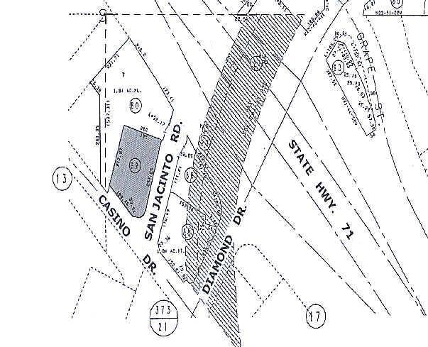 265 San Jacinto River Rd, Lake Elsinore, CA for lease - Plat Map - Image 2 of 5