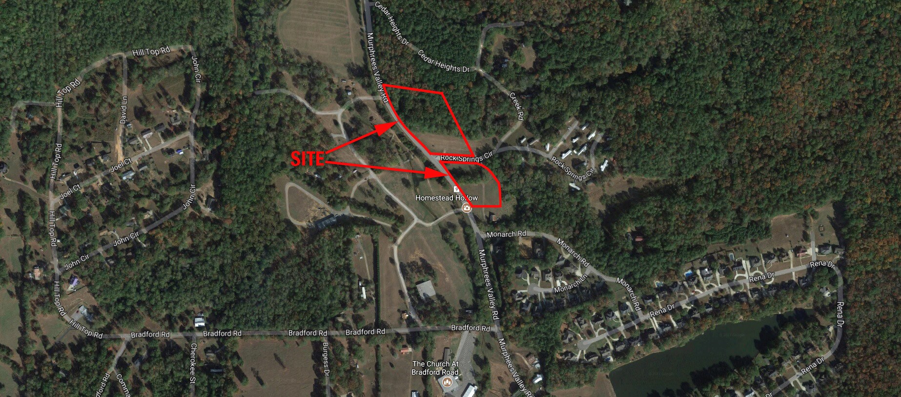 Murphrees Valley Rd, Springville, AL for sale Aerial- Image 1 of 1