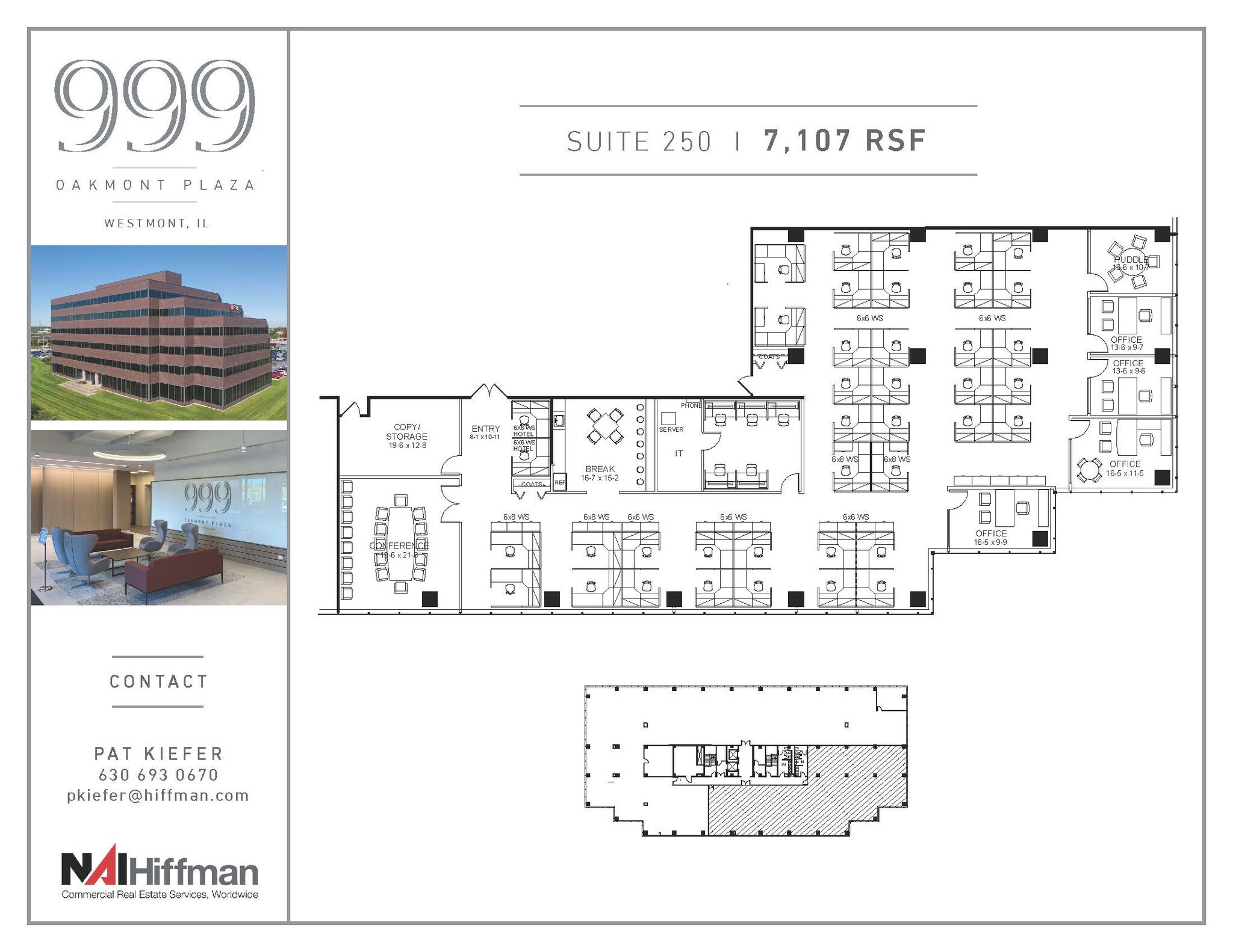 999 Oakmont Plaza Dr, Westmont, IL for lease Interior Photo- Image 1 of 2