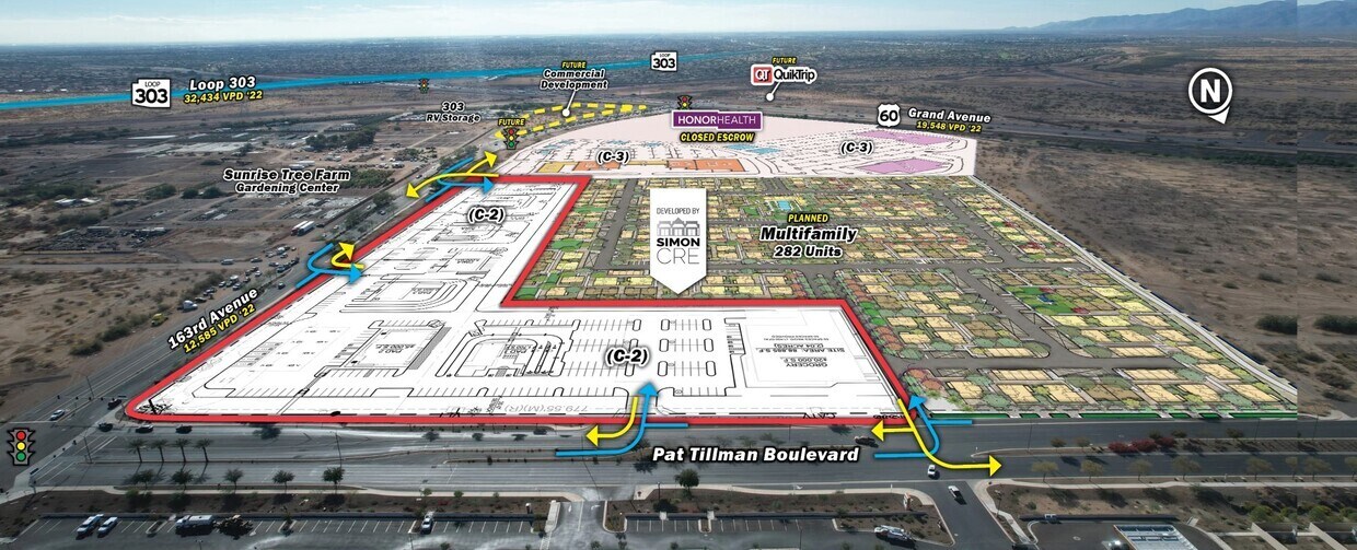 SWC Pat Tillman Blvd & 163rd Ave, Surprise, AZ for sale Building Photo- Image 1 of 1