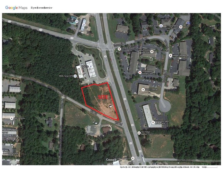 1836 GA Highway 85, Fayetteville, GA for sale - Aerial - Image 1 of 3