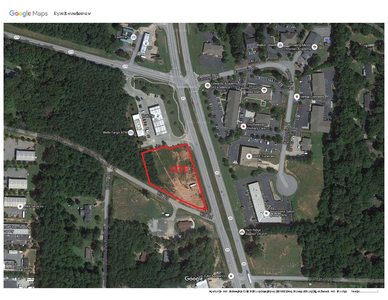 1836 GA Highway 85, Fayetteville, GA for sale Aerial- Image 1 of 4