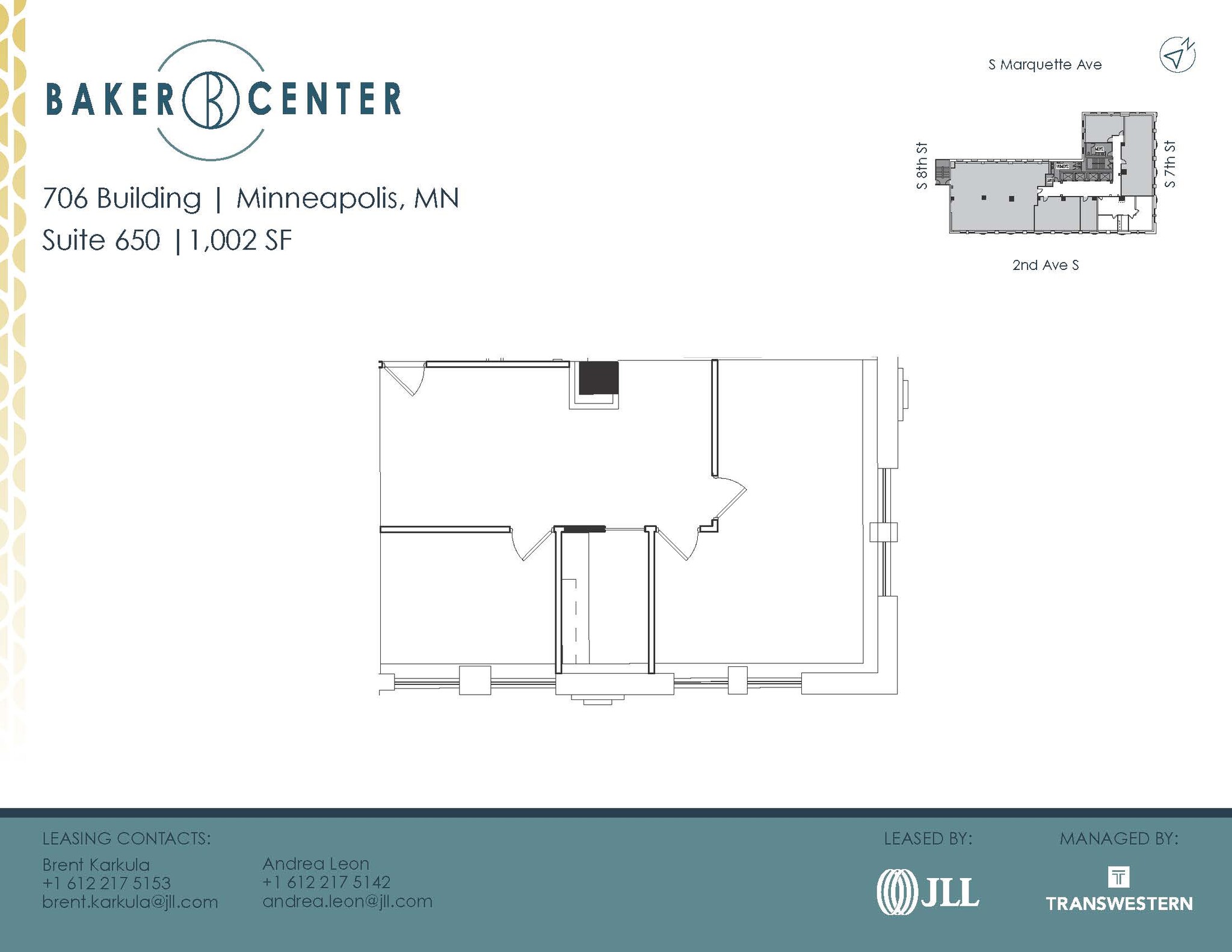 733 Marquette Ave, Minneapolis, MN for lease Floor Plan- Image 1 of 1