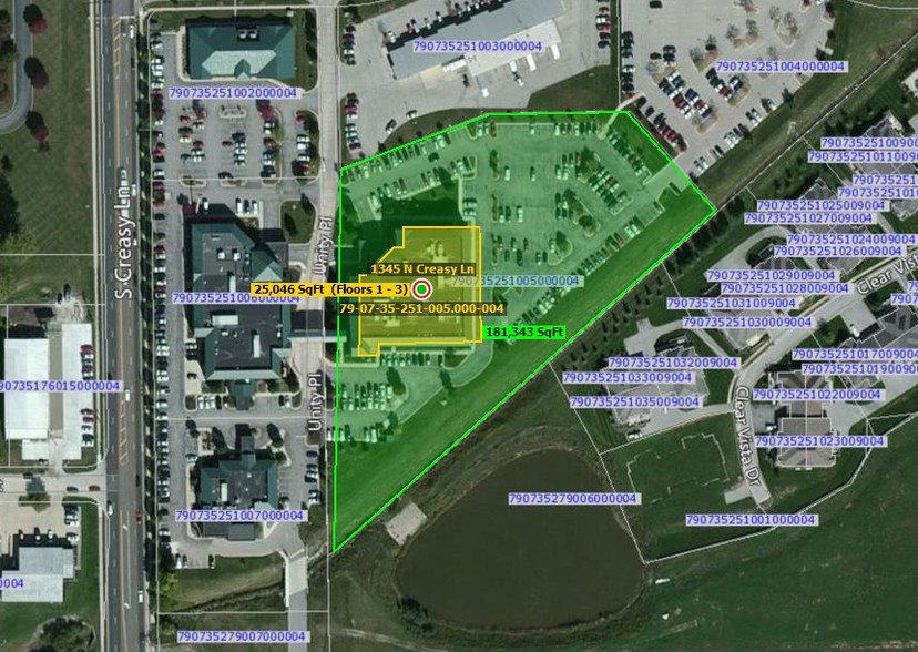 1345 Unity Pl, Lafayette, IN for lease - Plat Map - Image 2 of 2