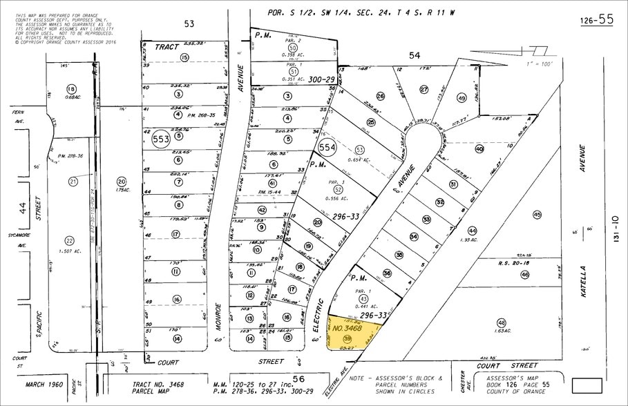 8100 Electric Ave, Stanton, CA for sale - Plat Map - Image 3 of 91