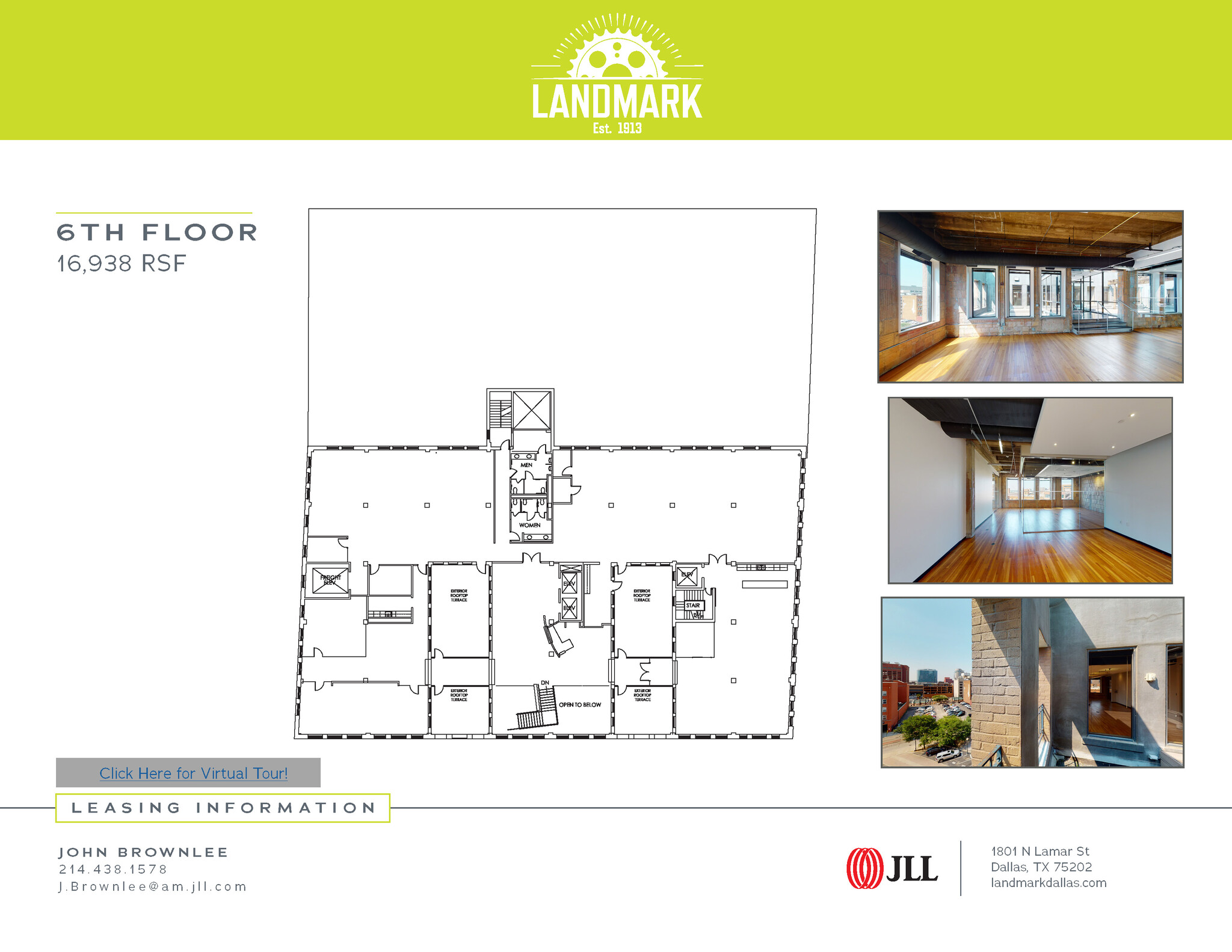 1801 N Lamar St, Dallas, TX for lease Floor Plan- Image 1 of 10