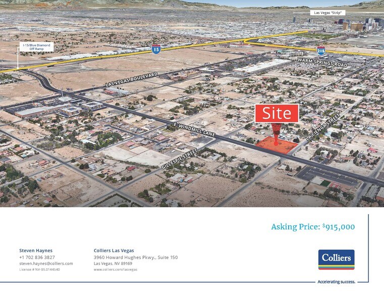 Windmill Ln, Las Vegas, NV for sale - Aerial - Image 1 of 1