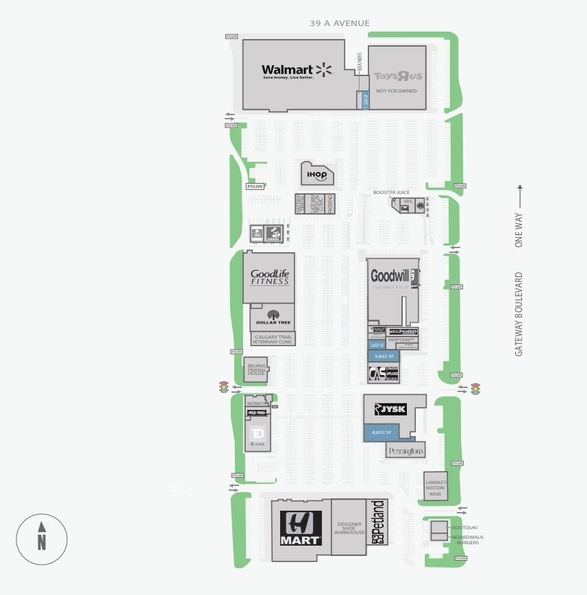 3940 Gateway Blvd NW, Edmonton, AB for sale Site Plan- Image 1 of 2
