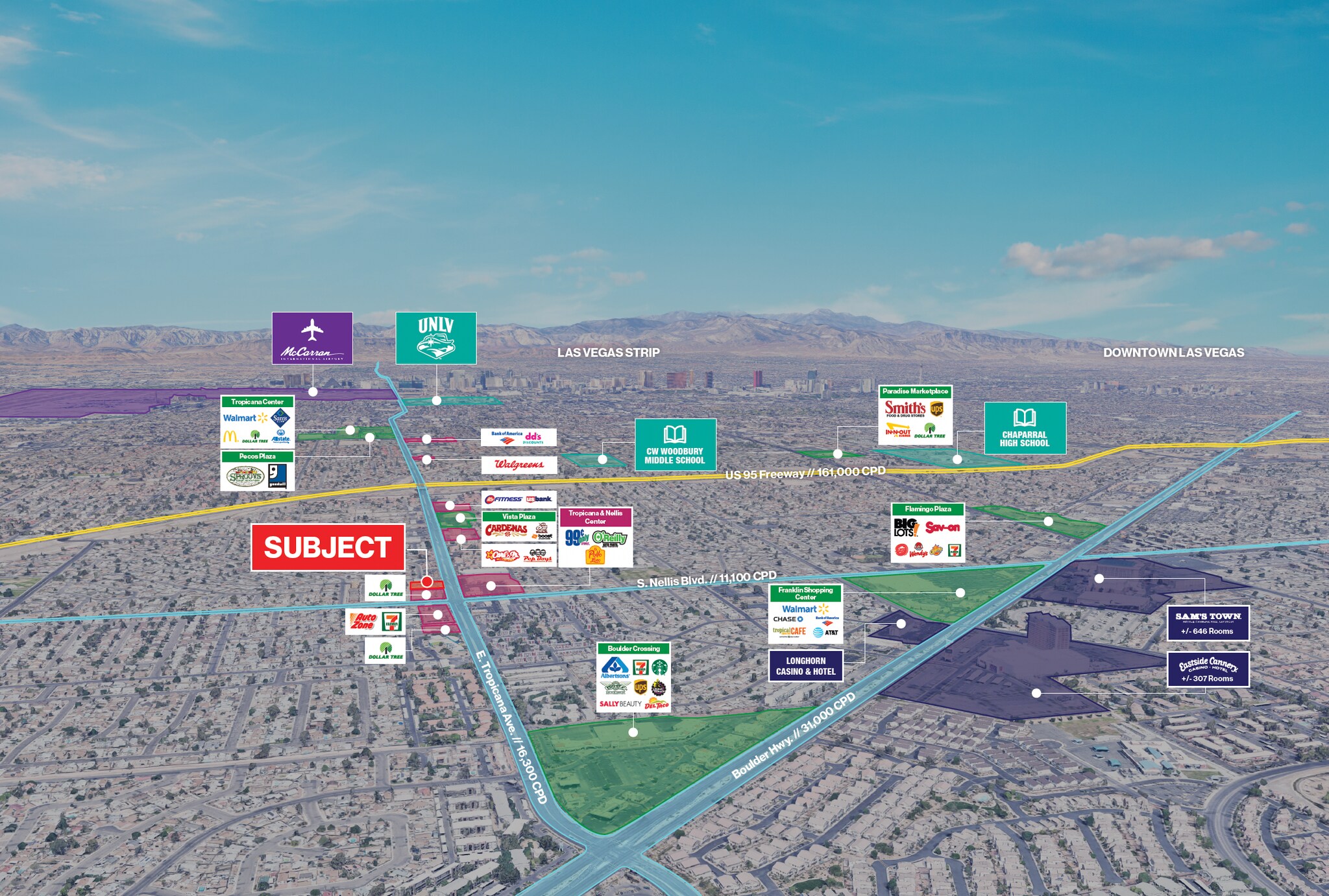 SWC Tropicana & Nellis, Las Vegas, NV for sale Primary Photo- Image 1 of 1