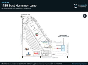 1777-1789 E Hammer Ln, Stockton, CA for lease Site Plan- Image 2 of 2