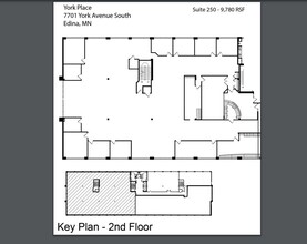 7701 York Ave S, Edina, MN for lease Floor Plan- Image 1 of 1