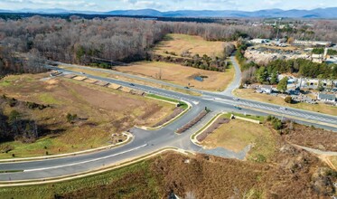 3863 Seminole Trail Trl, Charlottesville, VA - aerial  map view