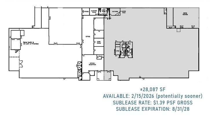 12250 Kirkham Rd, Poway, CA for lease Floor Plan- Image 1 of 1