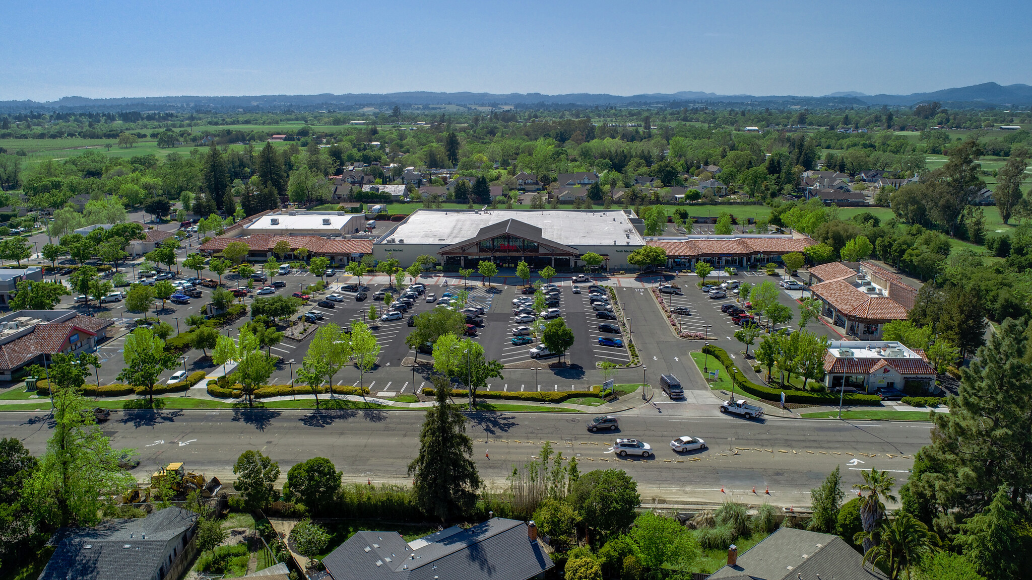 1407 Fulton Rd, Santa Rosa, CA for lease Aerial- Image 1 of 7