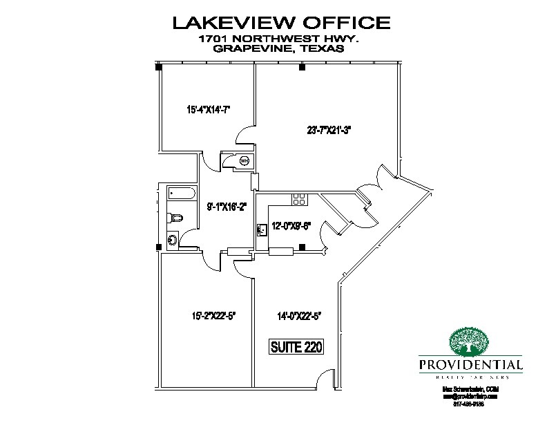 1705 W Northwest Hwy, Grapevine, TX for lease Floor Plan- Image 1 of 1