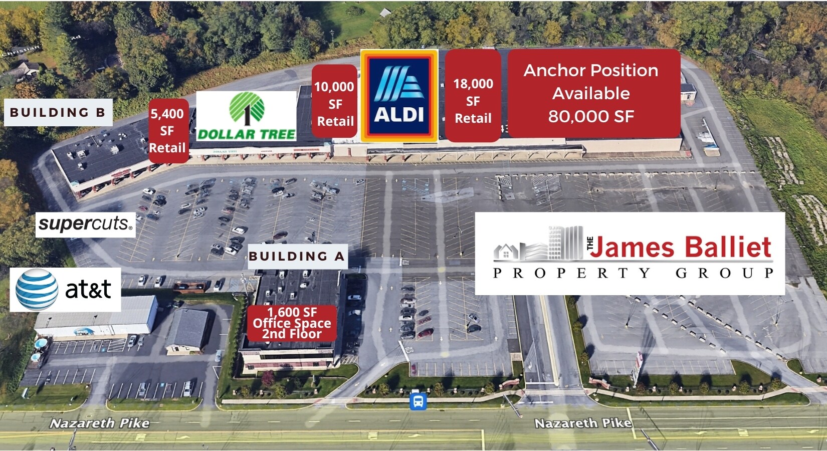 3843 Nazareth Pike, Bethlehem, PA for lease Building Photo- Image 1 of 16